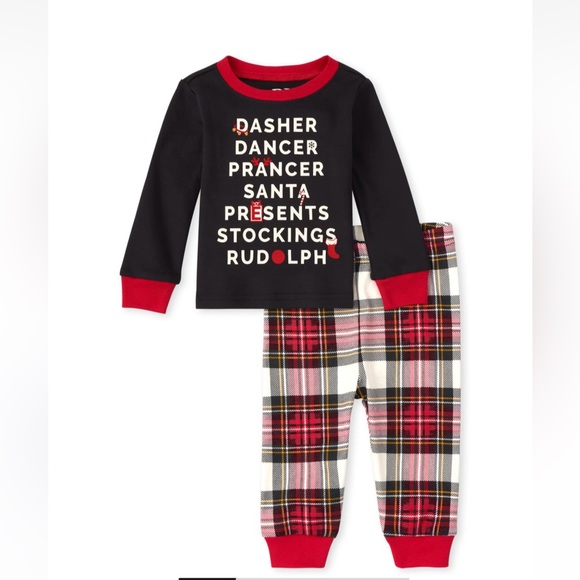 NEW Unisex Toddler Christmas Reindeer Games
Snug Fit Cotton Pajamas - Black - Picture 1 of 5